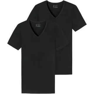 SCHIESSER V-Shirt schwarz 4