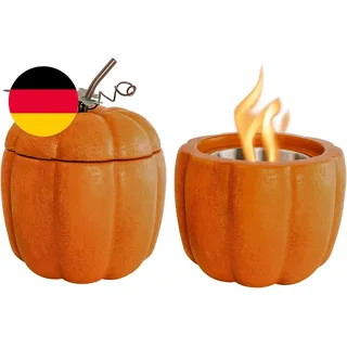 Bioethanol Tischkamin,  Tischfeuer Aus Beton Mit 2 Brennkammern Für Langzeitverb