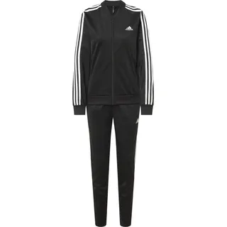 adidas Essentials 3-Streifen Trainingsanzug Black / White XL