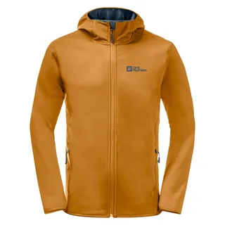 Jack Wolfskin Herren Bornberg Hoody M Softshelljacke, Safflower, S EU