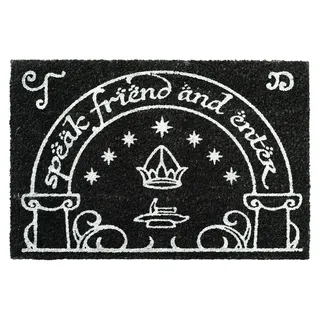 Der Herr der Ringe Leuchtende Fußmatte - Schwarz
