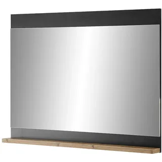 furn.design Garderobenspiegel 90 x 71 cm Grau