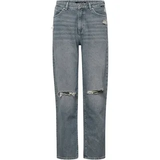 Mavi Dad-Jeans Berlin 5-Pocket-Style, Boyfriend Pants, leichtem Blauton blau|grau