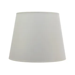 Licht-Erlebnisse Lampenschirm WILLOW für Stehlampen Weiß Stoffschirm blendarm Ø38cm 30cm hoch E27 Stehleuchten Wohnzimmer, DO1/9/0021