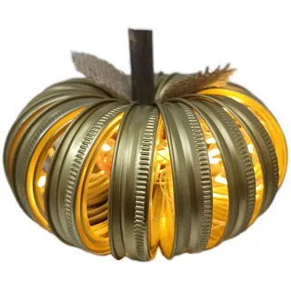 Leuchtende Kürbislaterne Für Herbstliche Halloween-dekoration – Tischdekoration, Kamindekoration, Küchendekoration, Moderner Landhausstil
