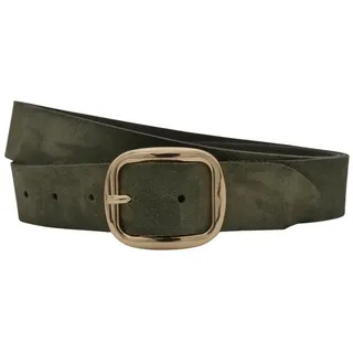 AnnaMatoni Damengürtel Leder 3,5cm grün 115