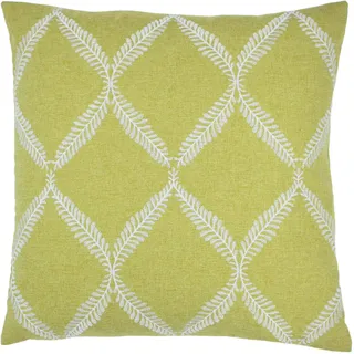 Paoletti Kissen mit Polyester-Füllung, Citron, 45 x 45 cm