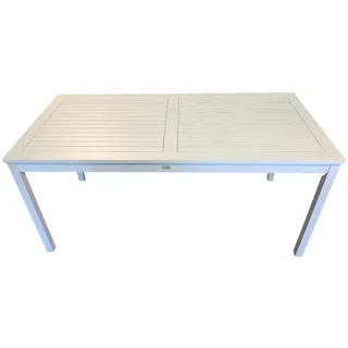 Sedex Aalborg Gartentisch 165 x 80 x 75 cm Weiß