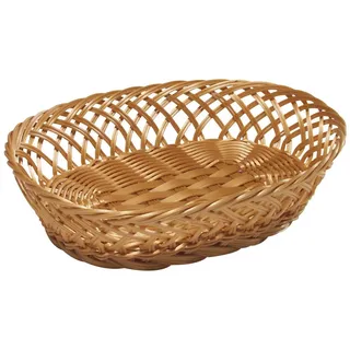 KESPER 17844 Brot- und Obstkorb, 31 x 23,5 x 8,5 cm, braun