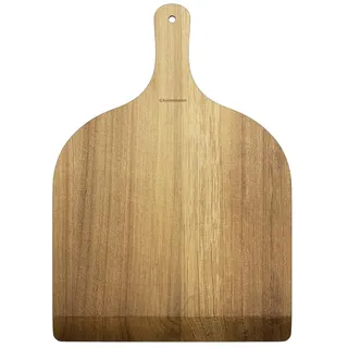 G.a HOMEFAVOR Pizzaschieber 30 cm, Pizzaschaufel aus Akazienholz, Geeignet als Servierplatte oder Käseplatte, Professionelles Backofenzubehör für Haus Pizza Backen Brot Obst Schneiden