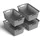 ProHome 5L mit Griffen 20 x 30 x 11 schwarz