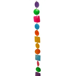 WORU Windspiel Suncatcher Rainbow mit Capiz – Sonnenfänger 80 oder 120 cm 80 cm