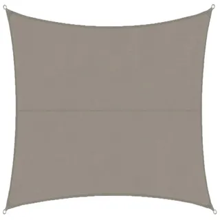 Karat Sonnensegel Wasserabweisend Quadratisch - für Garten, Terrasse und Balkon - Grau 3 x 3 m