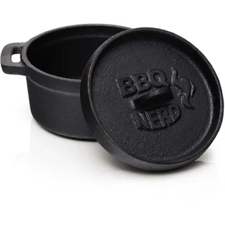 bbq-nerd BBQ Nerd Mini Dutch Oven Bräter 12 cm rund