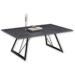 Stolkom Couchtisch EVINA 110 cm breit, Tisch mit Keramikoberfläche