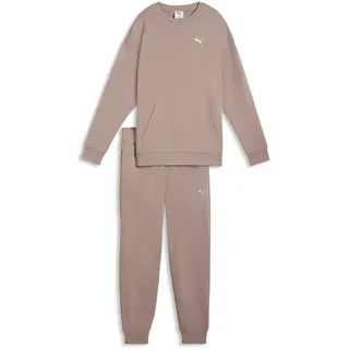 Puma Relaxed Sweat Suit TR Trainingsanzug Beige L