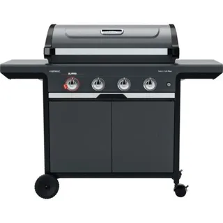 Gasgrill Campingaz Select 4 LX Plus SBS 4 Brenner inkl. Hochleistungshitzezone, Seitenablage, Seitentisch, Fettauffangsc - Schwarz
