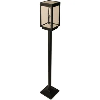 Luxform Außen-Stehlampe Solar-Outdoor-Stehlampe - Amsterdam - LED, LED fest integriert, Solarbetrieben