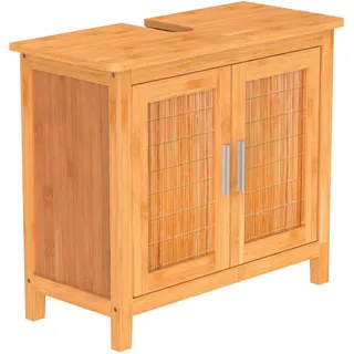 Eisl, Waschbeckenunterschrank, Bambus Waschbeckenunterschrank (67 x 28 x 60 cm)