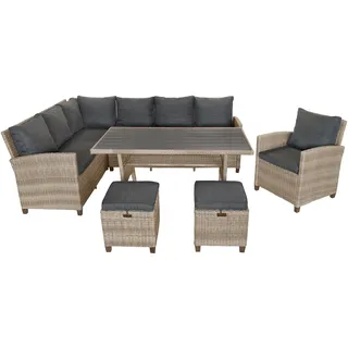 BELLAVISTA - HOME & GARDEN® Dining-Lounge Prato (ecksofa, Grau)