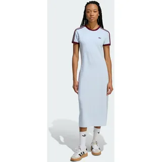 adidas Shirtkleid Blau/Maroon S