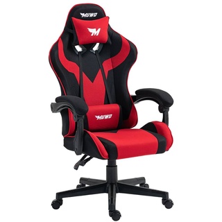 MUWO "MystiX" E-Sports Gamingstuhl rot-Größe:Einheitsgröße