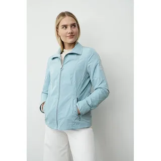 Barbara Lebek Sommerjacke leichte Übergangsjacke oder Frühlingsjacke für Damen blau 50 EU