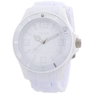 Oozoo Herren Armbanduhr mit Silikonband Bicolor Zweifarbig 48 MM Durchmesser in verschiedenen Variationen