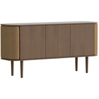 UMAGE - Treasures Sideboard mit 3 Türen, Eiche dunkel / sugar brown