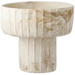 DAHEIM Vase 18,5 cm Zement Braun