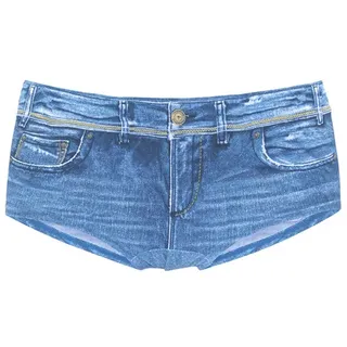 KangaROOS Bikini-Hosen Damen Blau 38