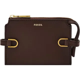 Fossil Kier Card Case Espresso dunkelbraun - Dunkelbraun