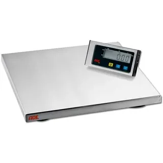 Paket-Waage EHQ - bis 40 kg - Edelstahlplatte - 365x365 mm - inkl. Digitalanzeige