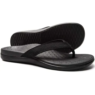 LLSOARSS Plantar Fasciitis Feet Sandal with Arch Support - Best Orthotic flip Flops for Flat Feet,Heel Pain- for Women