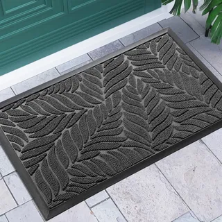 Yimobra Fußmatte, 120 x 80 cm, rutschfeste Sauberlaufmatte für draußen – Premium Fußmatte gegen Schmutz und Staub?Grau