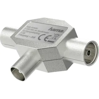 Hama Antennenverteiler 2x Koaxial, Metallgehäuse, 1000MHz)