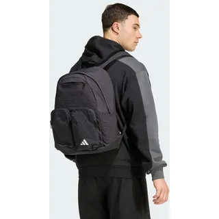 adidas ESSENTIALS BACK TO CAMPUS Rucksack Schwarz/Weiß