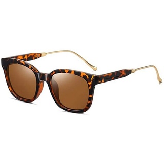 SOTOR Sonnenbrille Polarisierte Sonnenbrille Damen Herren Klassisch Retro Brille (1-St) für Freizeit Fahren Fashion Sonnenbrille brille
