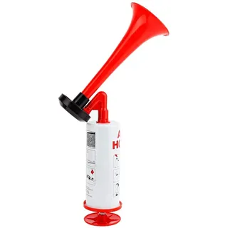 Drucklufthorn Handheld, Fanfare Druckluft Extrem Laut Druckluftfanfare Luftbetriebenes Horn, für Fussball Boot Auto Straßenverkehr Fußballspielen Partys