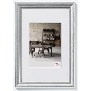 walther design Bilderrahmen Lounge silber 15x20 cm 3er Set