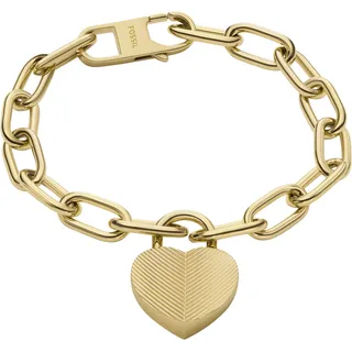 Fossil Harlow Armband Edelstahl gold 04658710 Größe 19 cm