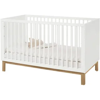 Pinolino Babybett Juna 140 x 70 cm, weiss