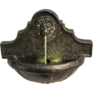 Teamson Home Wasserfall Löwenkopf-Stein