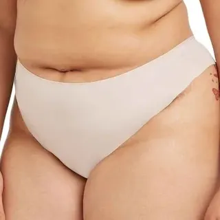 Tommy Hilfiger Essential Invisible Bikini Beige Large Damen