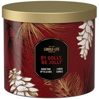 CANDLE-LITE Duftkerze "By Golly Be Jolly" in Rot - 396 g