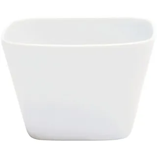 KAHLA 206010A90020C Pronto kleine Schale eckig 6x6 cm | weißes Schälchen 170 ml aus Porzellan