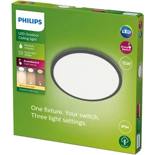 Philips Superslim CL550 schwarz