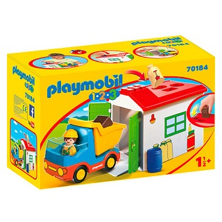 Playmobil® 123 70184 LKW mit Sortiergarage Spielfiguren-Set