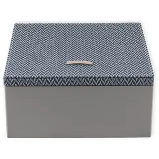 Windrose Schmuckkoffer Jewelry Box grau