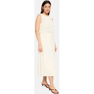 Cartoon Druckkleid A-Linie Beige 38